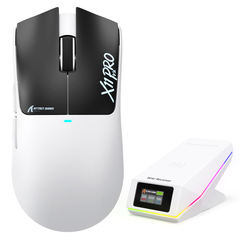 Attack Shark X11 Pro V2 Tri-Mode Wireless Gaming Mouse