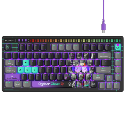 A4Tech Bloody AT75 Cypher Ghost Gaming Keyboard
