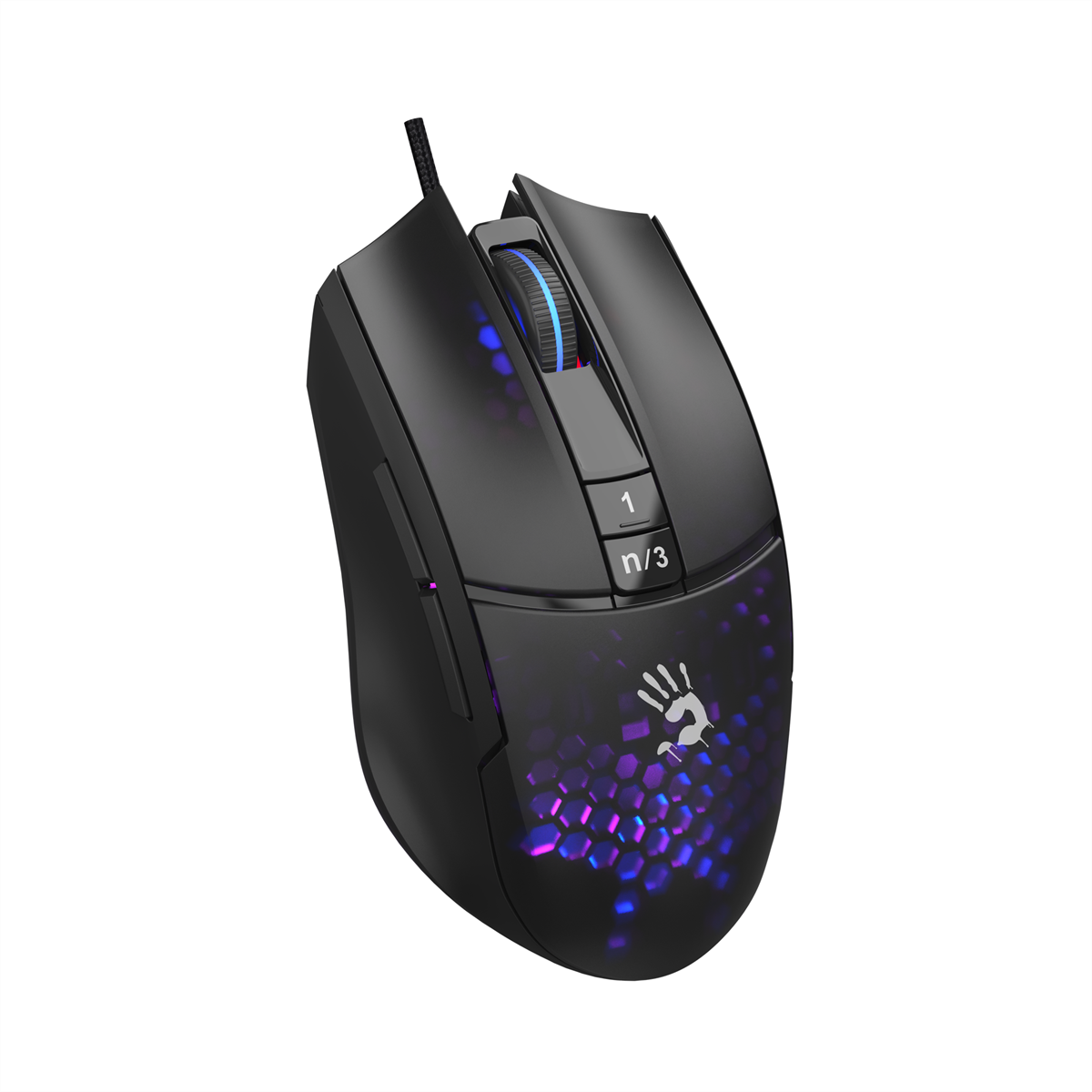 A4Tech Bloody L65 Max Honeycomb RGB Wired Gaming Mouse - Image 3