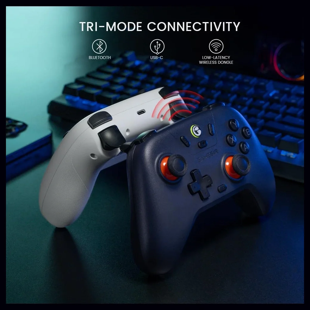 GameSir Nova Lite Gamepad – Multi-Platform Wireless, Hall Effect Joysticks, Dual Rumble Motors, iOS/Android - Image 8