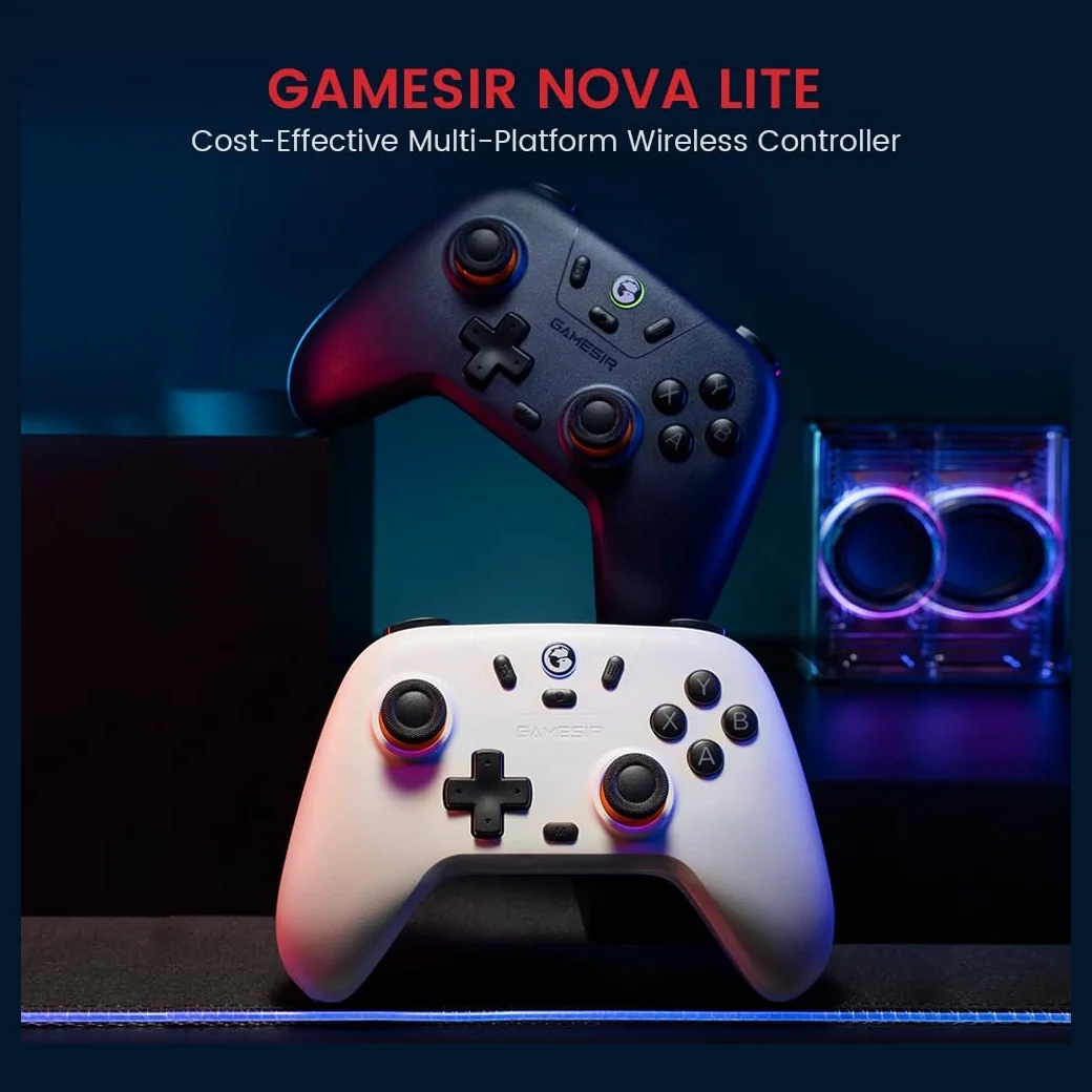 GameSir Nova Lite Gamepad – Multi-Platform Wireless, Hall Effect Joysticks, Dual Rumble Motors, iOS/Android - Image 4